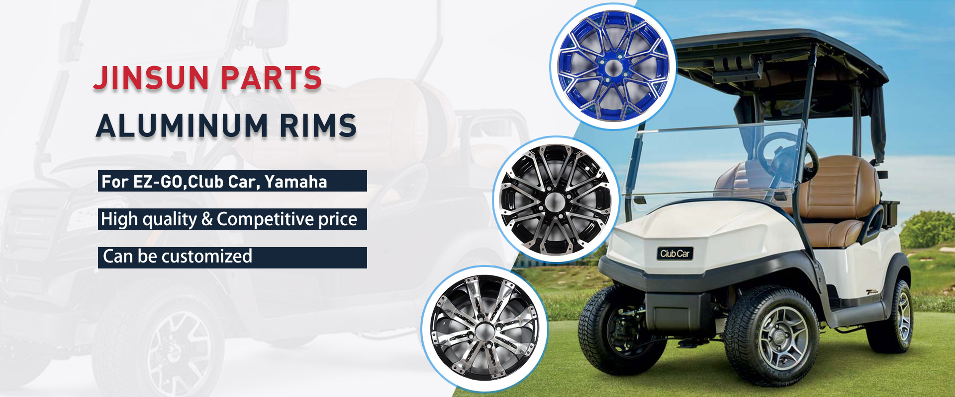 High Quality Golf Cart Parts & Accessories From Jinsun Parts