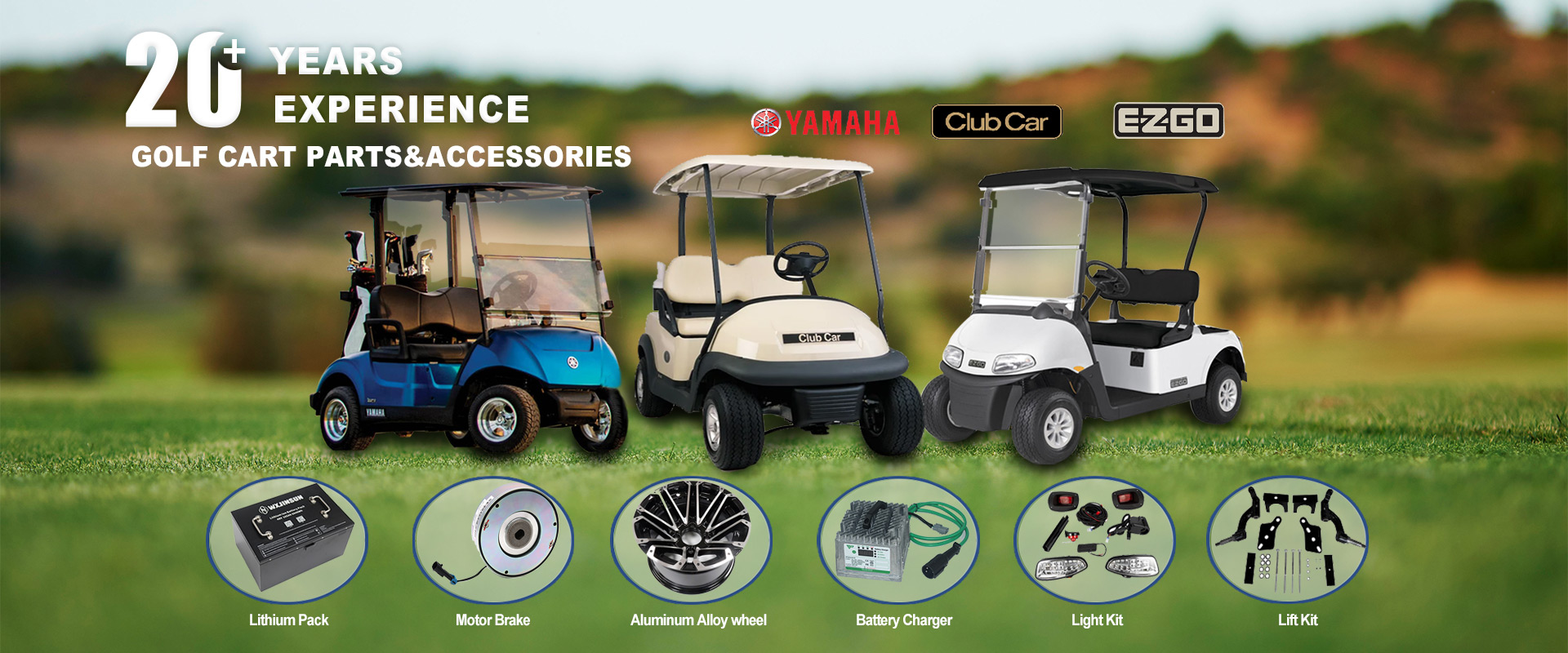 High Quality Golf Cart Parts & Accessories From Jinsun Parts